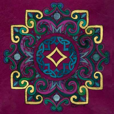 Fushia-Heart-Tapestry