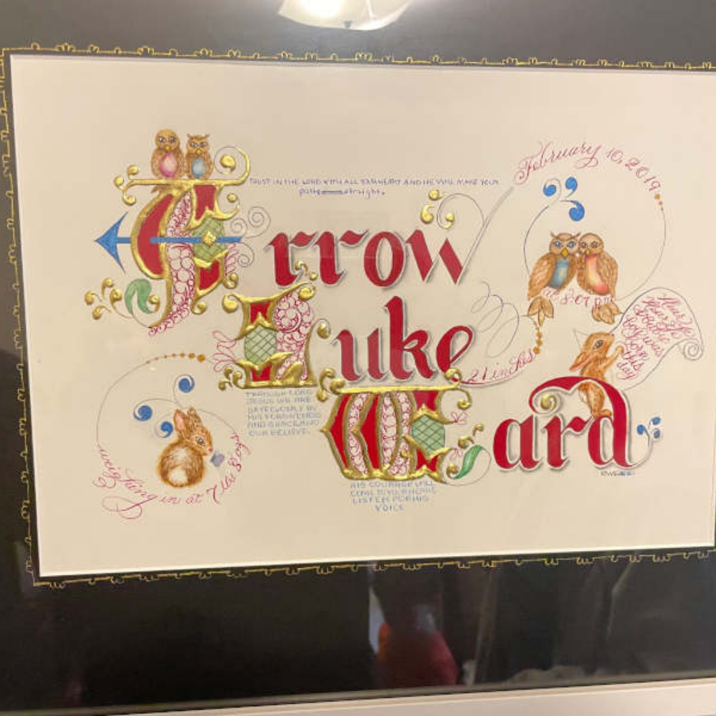 Kathy Ward – Professional Calligrapher & Artist